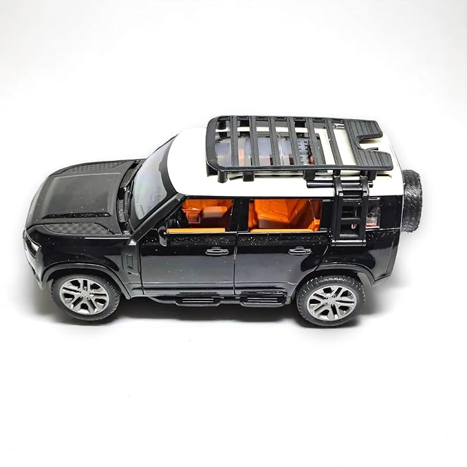 Die-cast Car 1:22 Scale Remote Control Car with Lights, Sound, Mist Spray, Openable Doors & Rechargeable Battery