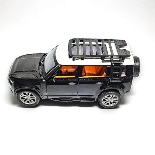 Die-cast Car 1:22 Scale Remote Control Car with Lights, Sound, Mist Spray, Openable Doors & Rechargeable Battery