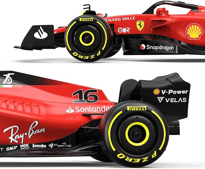 Rastar 1:12 Ferrari F 1-75 Remote Control Model Car