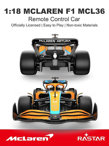 Rastar Mclaren Formula 1 F1 MCL 36 2022 Emilia Romagna Grand Prix Remote Control Car