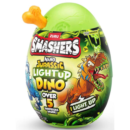 ZURU Smashers Jurassic Light-Up Nano Egg