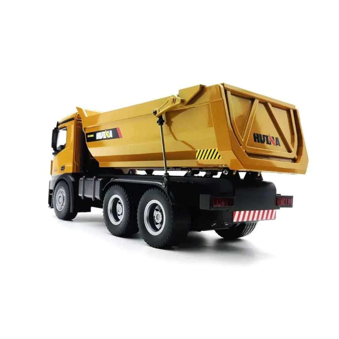 Huina 1582 1:14 All-Metal RC Dump Truck Heavy Duty Remote Control Construction Truck