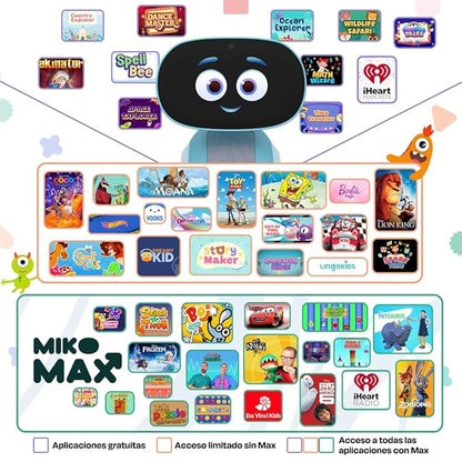 Miko 3: AI-Powered Smart Robot for Kids | STEAM Learning & Educational Robot | Interactive Robot with Learning apps & Unlimited Games