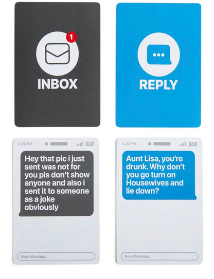 New phone, Who dis? Party game