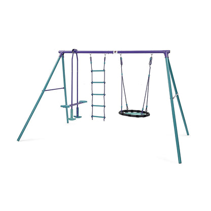 Plum Metal Multiplay Swing Set
