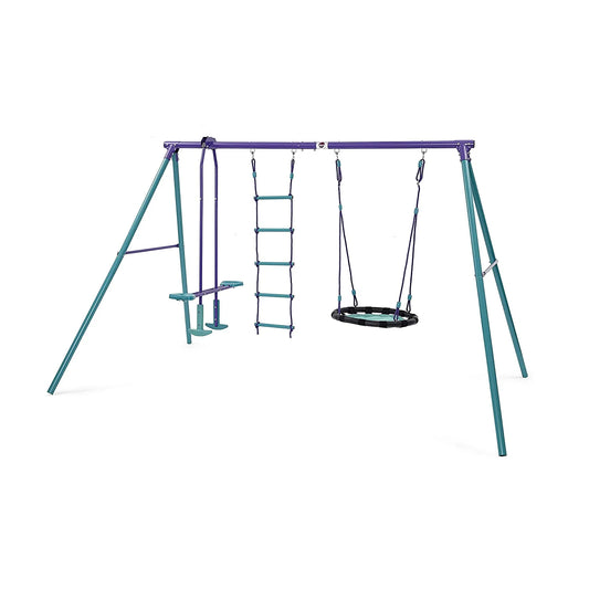 Plum Metal Multiplay Swing Set