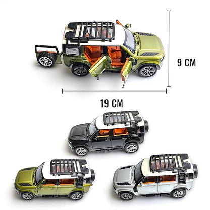 Die-cast Car 1:22 Scale Remote Control Car with Lights, Sound, Mist Spray, Openable Doors & Rechargeable Battery