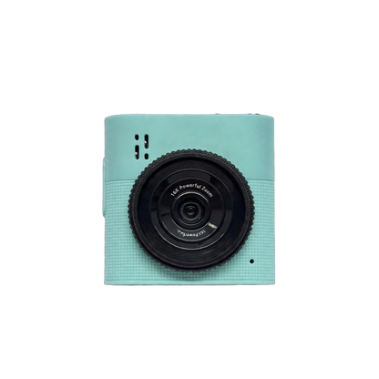 MINI CAMERA S5 S6 - Mini Keychain Camera with 16X Powerful Zoom | HD Video Recorder | Cute Retro Small Pocket Camera | Portable Digital Camera for Kids, Vlogging, Travel