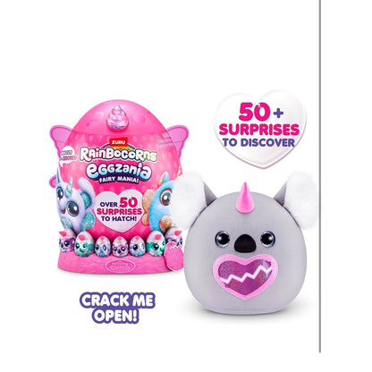 ZURU-RainboCorns Eggzania Fairy Mania, 50+ Surprises