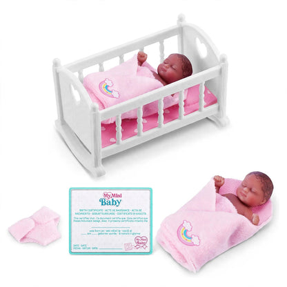 Zuru - My Mini Baby Series 1, 2 Capsules, Collectible Mystery Capsule, Toy for Girls, Realistic Miniature Baby, Playset and Accessories