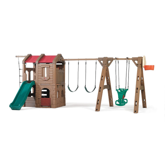 Np Adventure  Lodge Play Center W/Glider