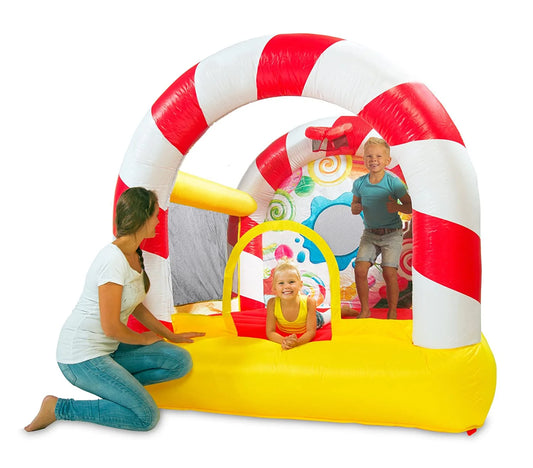 Plum Candy Bouncer With Inflator & Storage Bag