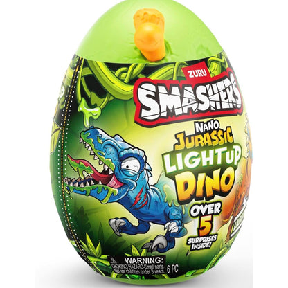 ZURU Smashers Jurassic Light-Up Nano Egg