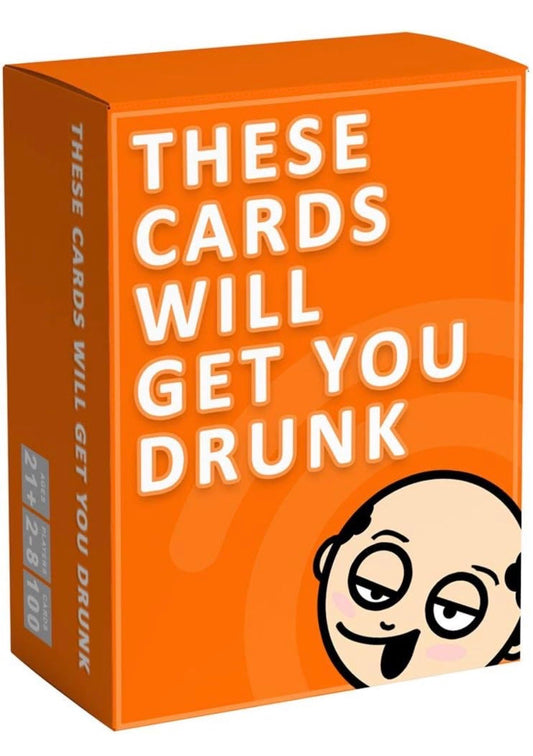 These Cards Will Get You Drunk - Fun Adult Drinking Game for Parties