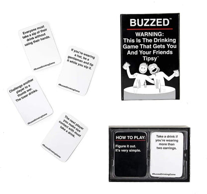 Buzzed Drinking Card Game | Fun Adult Party Game