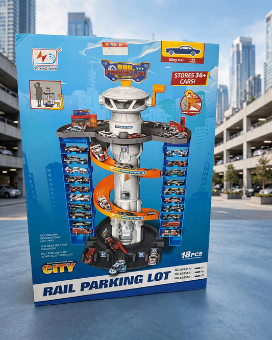 Rail Parking Lot City