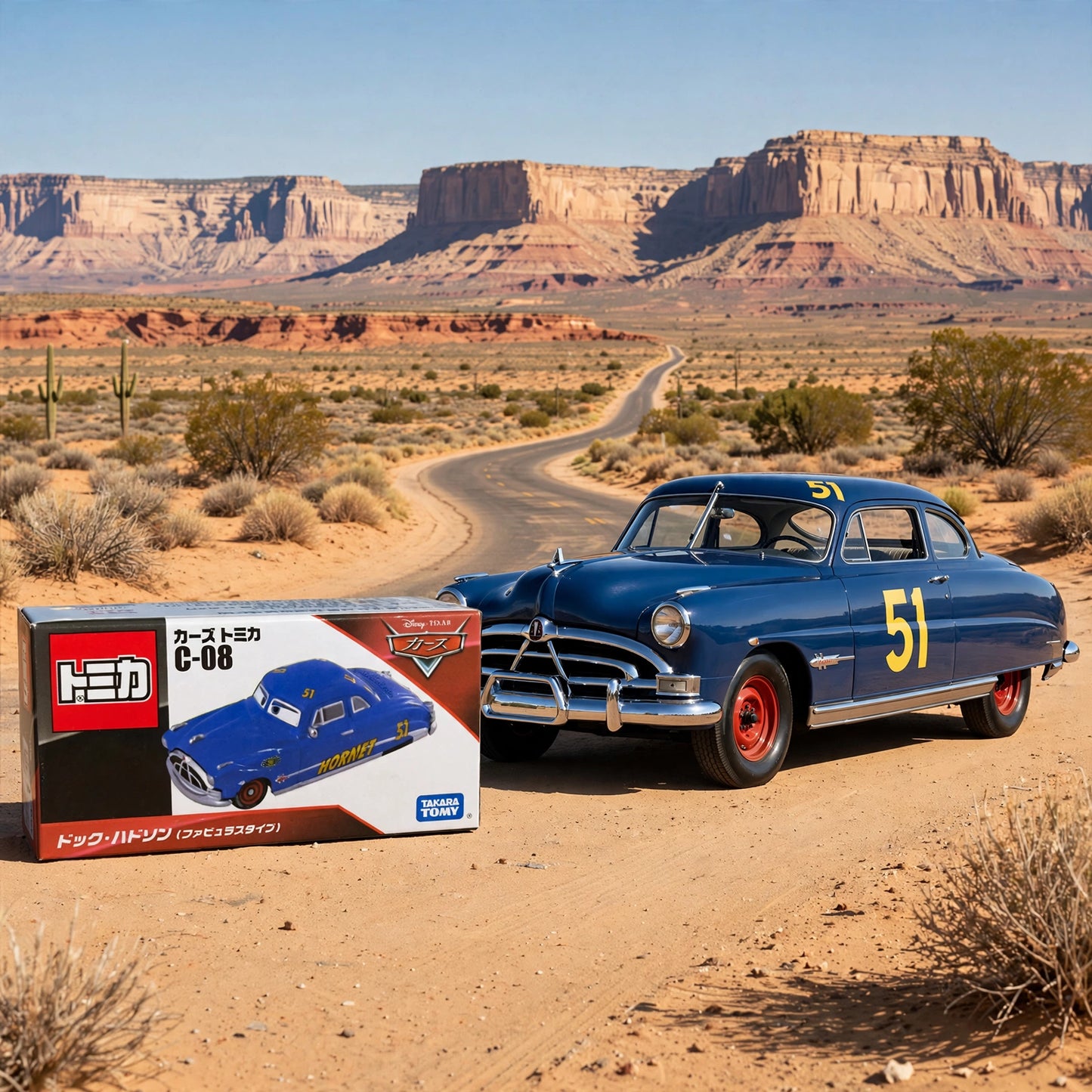 TOMICA - Hudson Hornet Cars movie