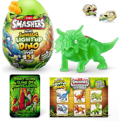 ZURU Smashers Jurassic Light-Up Nano Egg