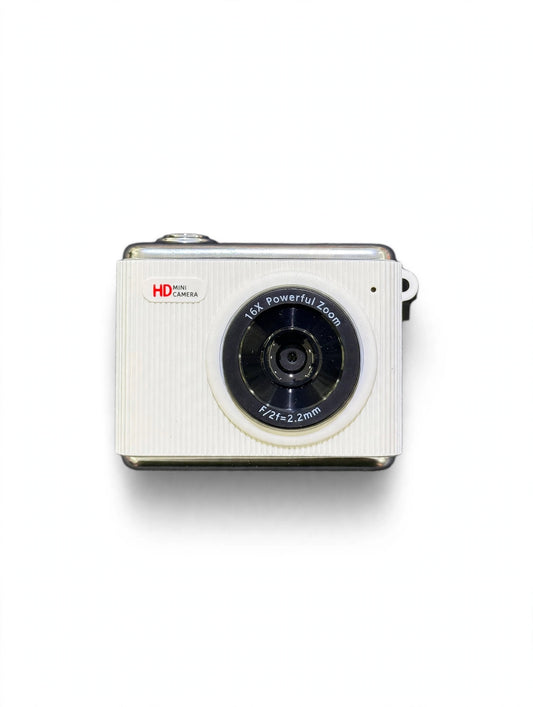 HD Mini Camera - 16X Zoom Retro Pocket Camera
