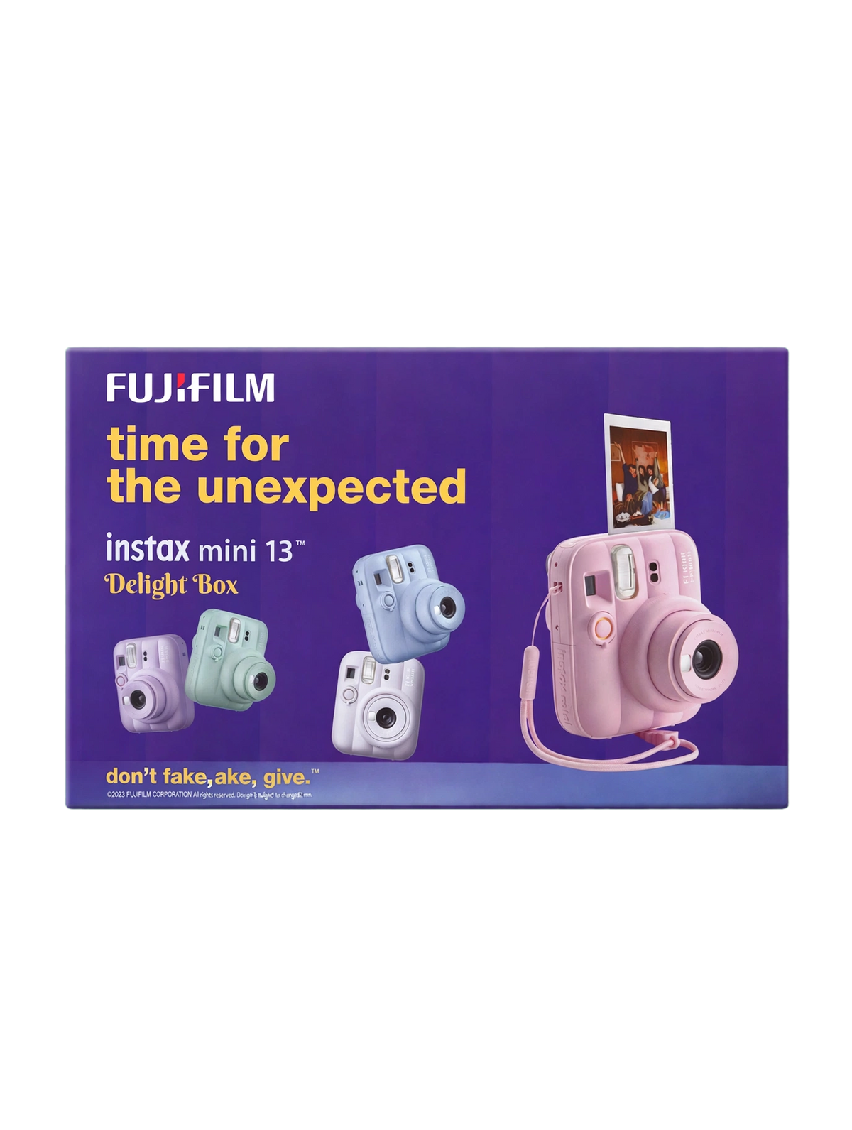 FUJIFILM INSTAX MINI 13 Instant Film Camera delight pack