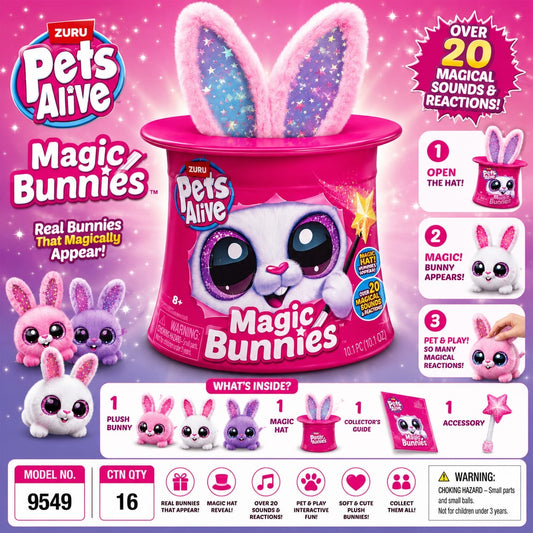 ZURU PETS ALIVE-MAGIC BUNNY SURPRISE