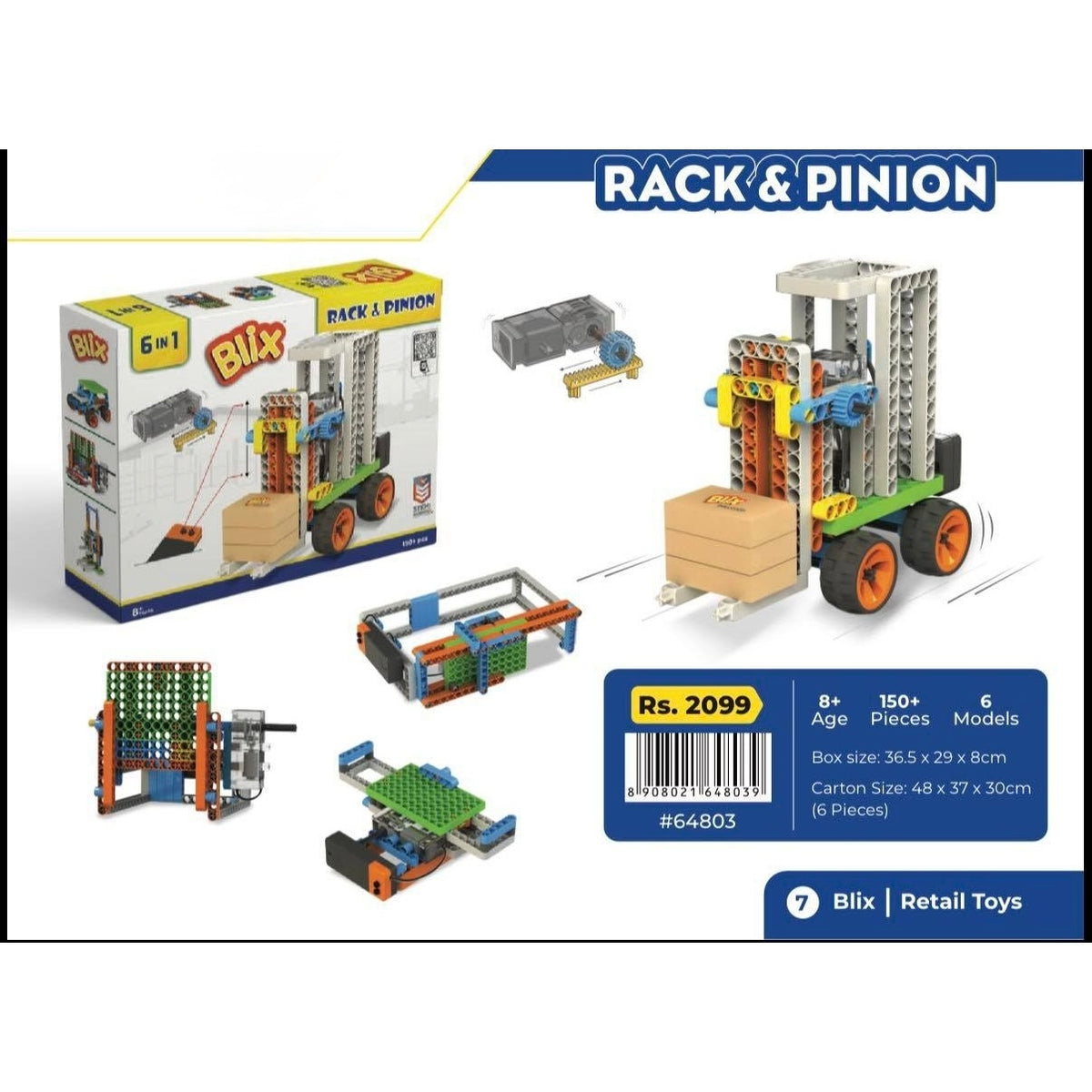 BLIX Rack & Pinion
