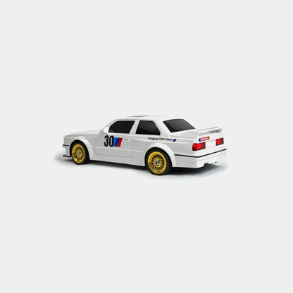 Whoosh 4WD BMW RC Drift Car – 20KM/H Proportional Control with LED Lights & Spare Tires