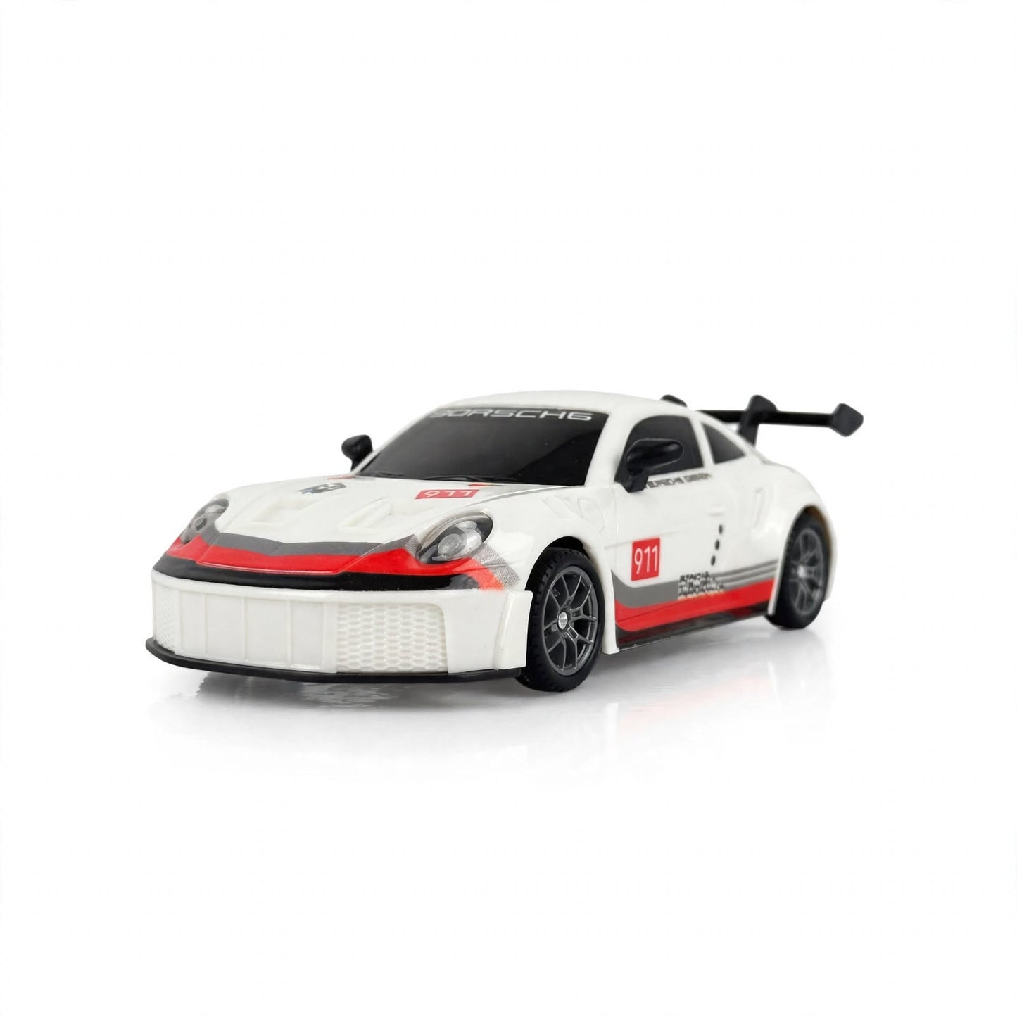 2.4GHz Radio-Controlled Racing Car – White Porsche 911-Style RC Drift Car
