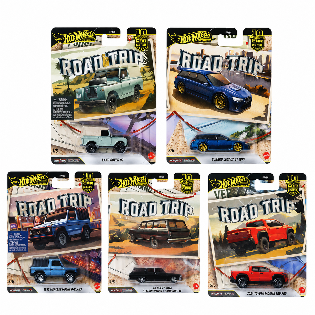 Hot Wheels Car Culture Road trip series 2026