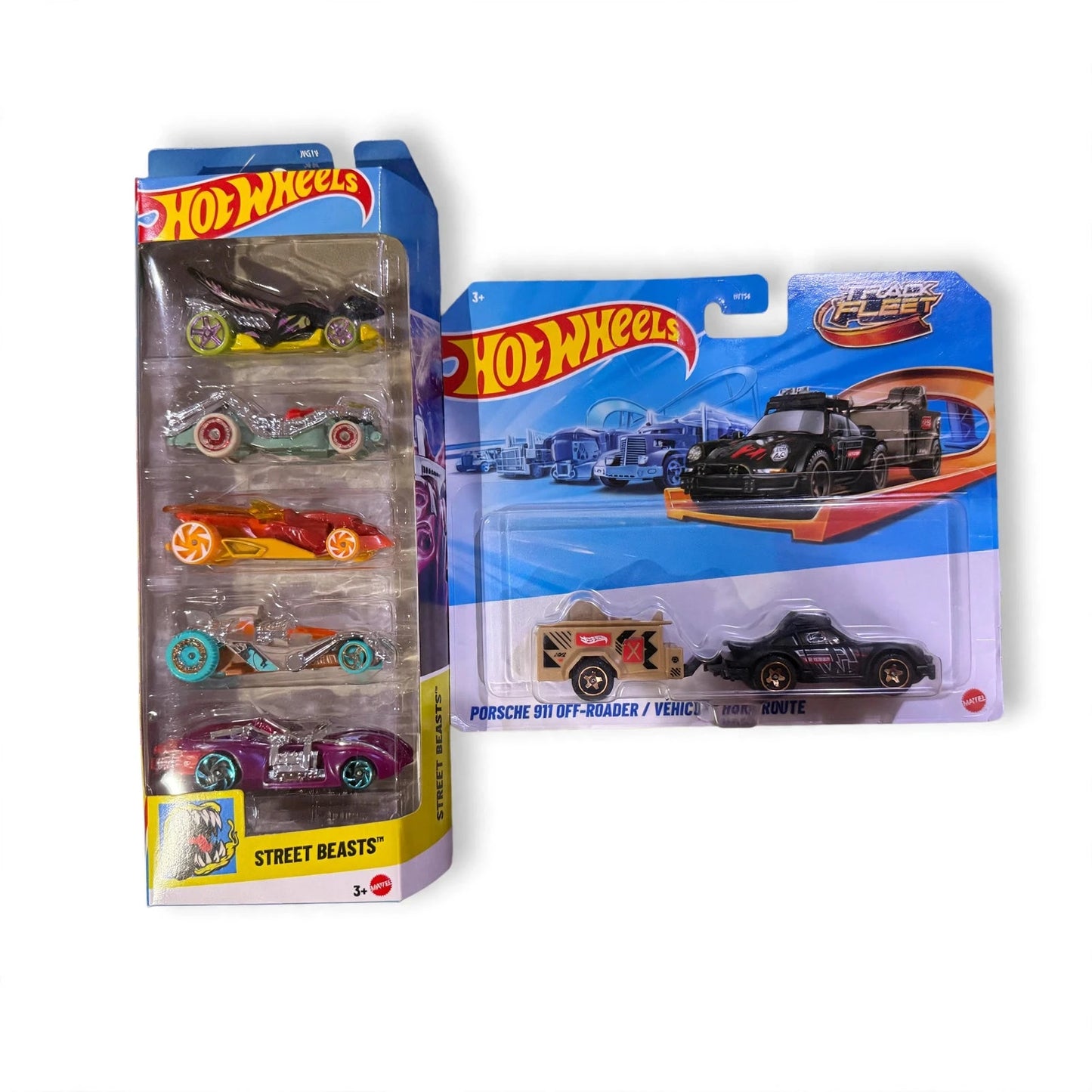 Hotwheels Porsche 911 off-roader + Hotwheels 5 pack random fantasies