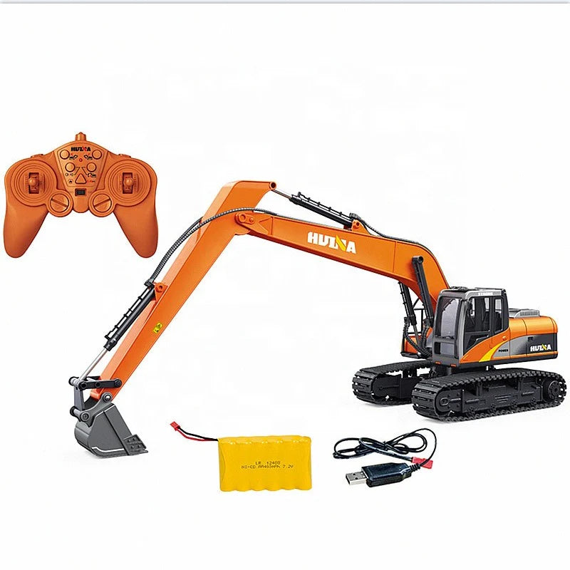 Huina 1551 fifteen Channels 1:14 Remote Control Alloy Long Arm Excavator