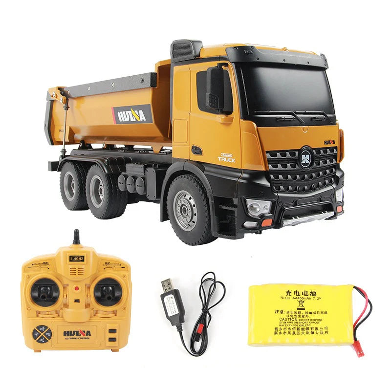 REMOTE CONTROL HUINA 1573 1:14 DUMP TRUCK