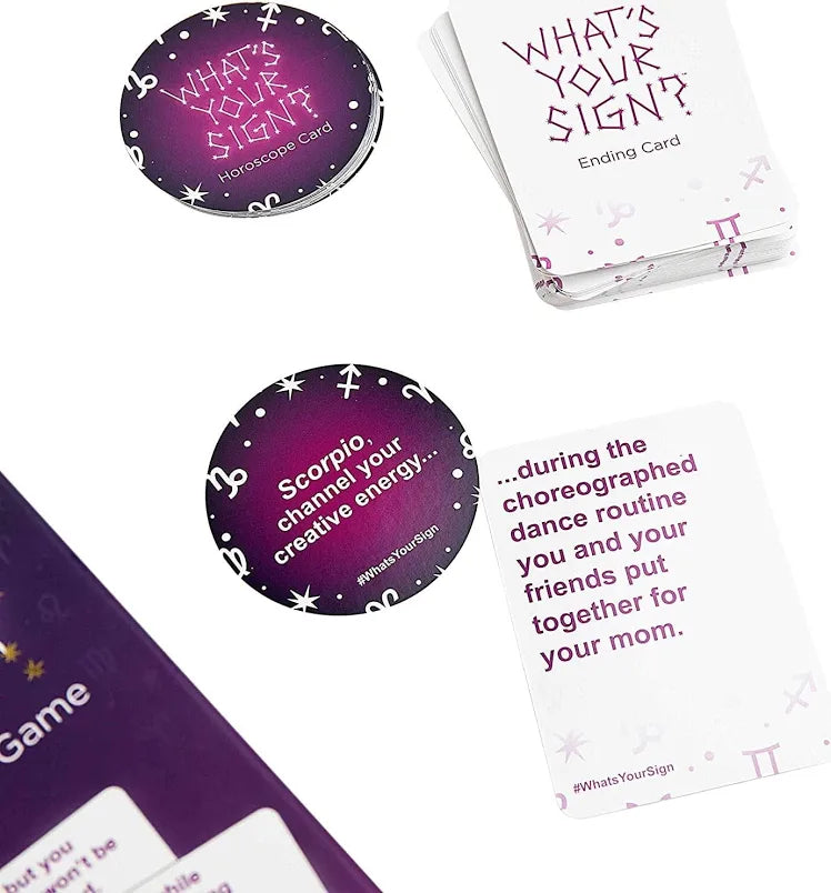 What's Your Sign? Hilarious Horoscope Adult Party Card Game