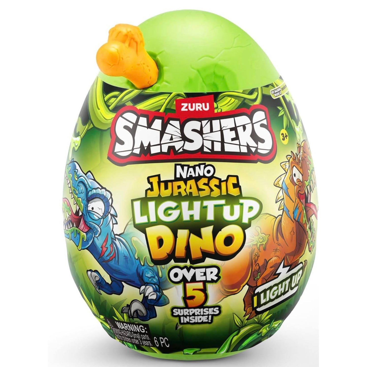 ZURU Smashers Jurassic Light-Up Nano Egg