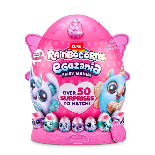 ZURU-RainboCorns Eggzania Fairy Mania, 50+ Surprises