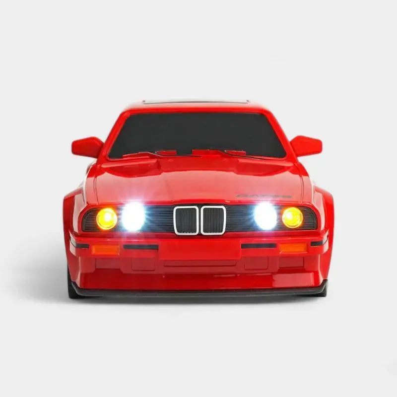 Whoosh 4WD BMW RC Drift Car – 20KM/H Proportional Control with LED Lights & Spare Tires