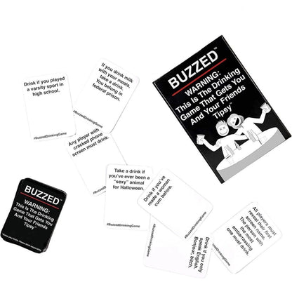 Buzzed Drinking Card Game | Fun Adult Party Game