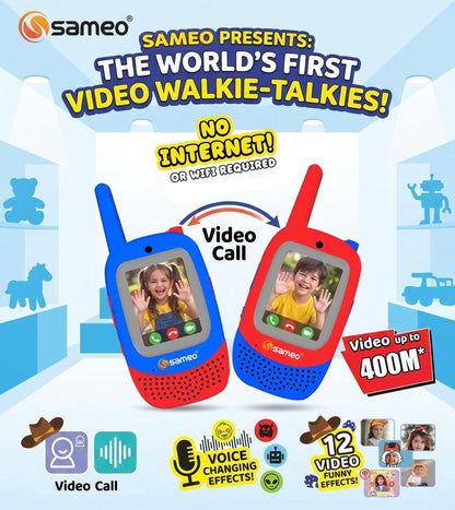 SAMEO KDC-0019H
KIDS VIDEO CALL WALKIE TALKIE