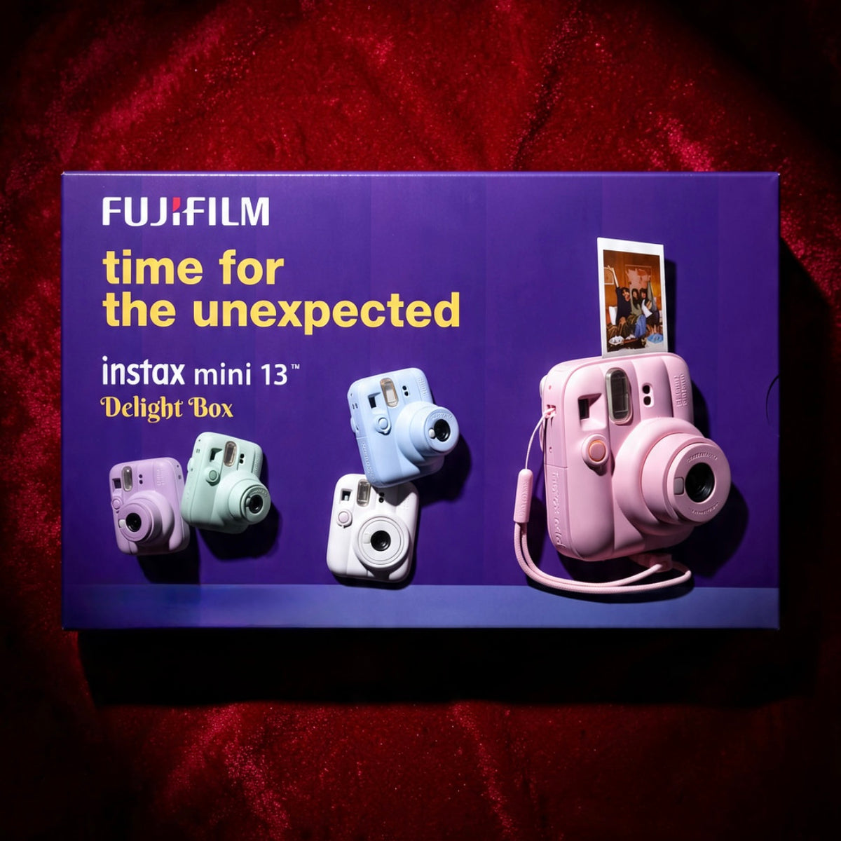 FUJIFILM INSTAX MINI 13 Instant Film Camera delight pack
