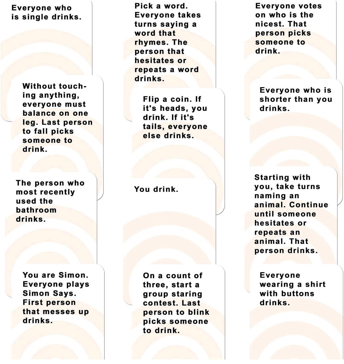 These Cards Will Get You Drunk - Fun Adult Drinking Game for Parties