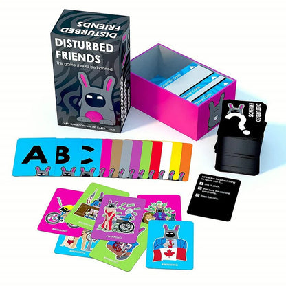 Disturbed Friends Adult Card Game