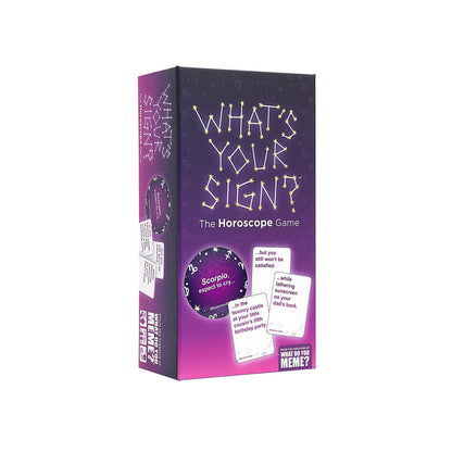 What's Your Sign? Hilarious Horoscope Adult Party Card Game