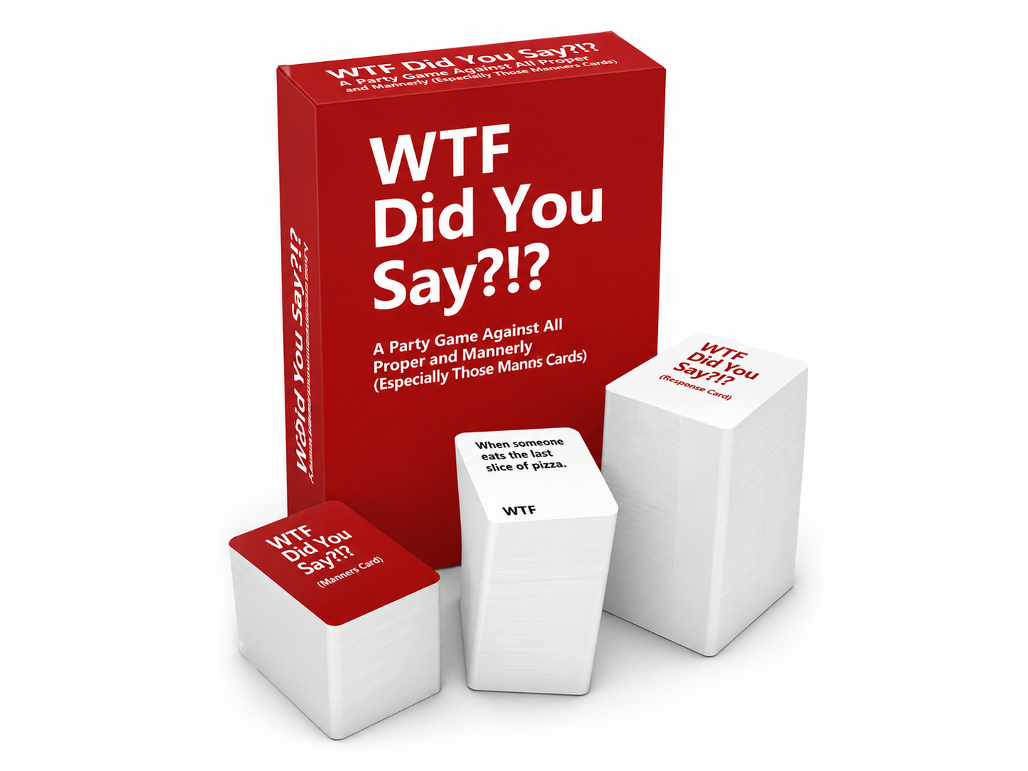 WTF Did You Say A Party Game Against All Dignity and Morality Full Game