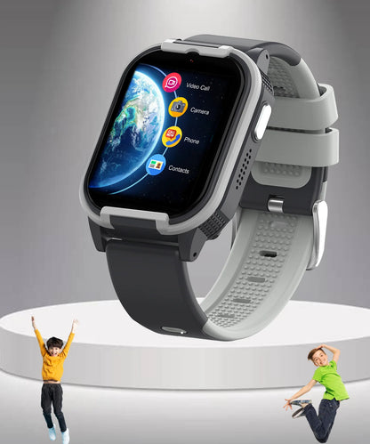 Spiky Gnome 4G Video Calling Smartwatch for Kids with Multi UI