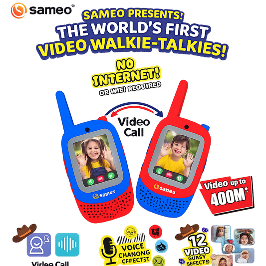 SAMEO KDC-0019H
KIDS VIDEO CALL WALKIE TALKIE