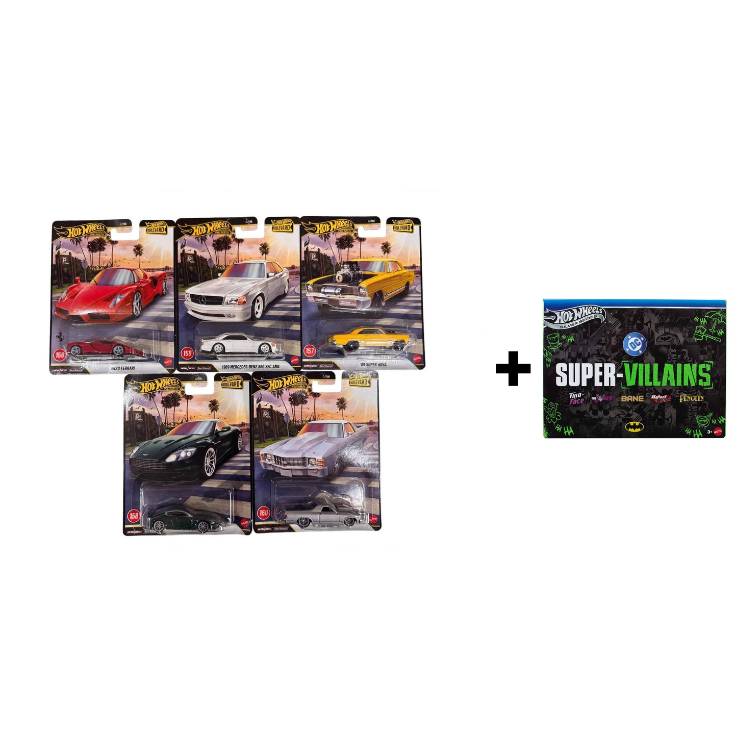 Hotwheels boulevard series GJT68