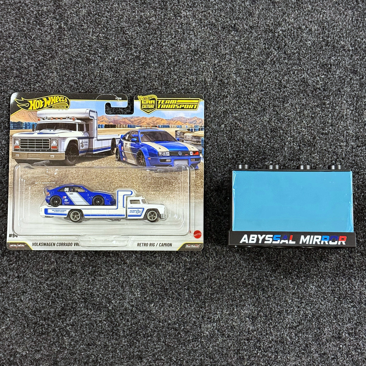 Hot Wheels Volkswagen Corrado VR6 with Retro Rig PLUS Abyssal Mirror