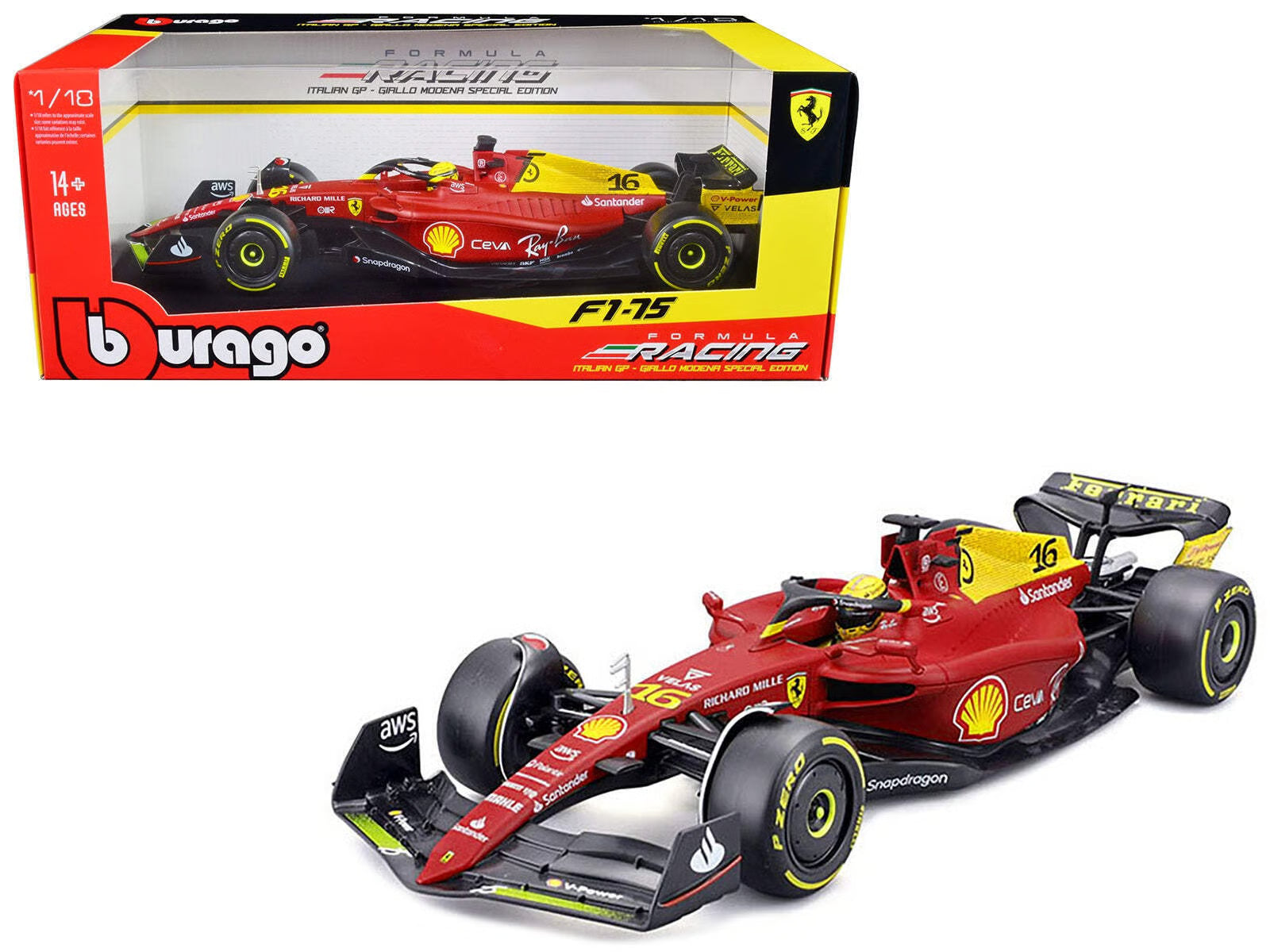F1-75 Italian GP Edition 1/24