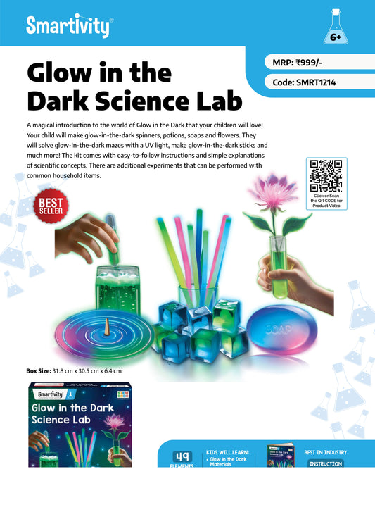 SMRT1214 glow In The Dark Science Lab