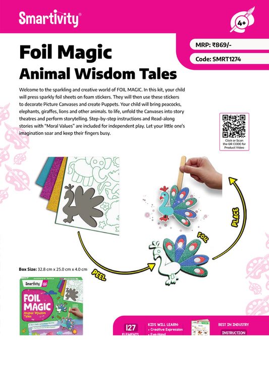 SMRT1274 Foil Magic Animal Wisdom Tales